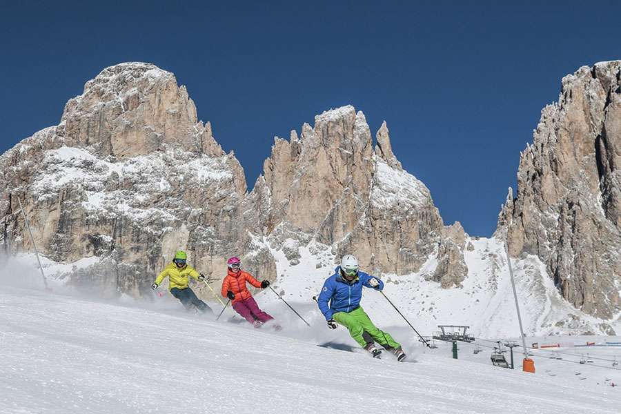Maestri di sci a Campitello di Fassa